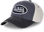 Von Dutch Casquette Effet D&eacute;lav&eacute; Grise et Noire Adulte