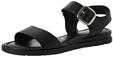 Tamaris Sandalette Damen Flach schwarz,EU 40