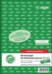 SIGEL SD130 Rechnungen f&uuml;r Kleinunternehmer A5, 2x30 Blatt, selbstdurchschreibend,