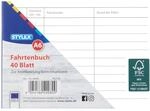 STYLEX 40080 Fahrtenbuch, DIN A6, 40 Blatt