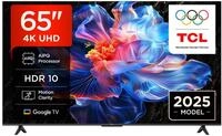 TCL 65V6C 65 Zoll Direct LED TV, 4K HDR Fernseher, Smart TV mithilfe von Google TV