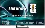 Hisense 50U7Q Fernseher 50 Zoll, 4K Mini LED ULED, Smart TV, Hi-View AI Engine, 144Hz