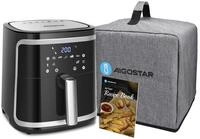 Aigostar - XXL-Luftfritteuse mit Staubschutz, 7 l Air Fryer, 1900 W und