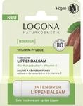 LOGONA Naturkosmetik NOURISH Intensiver Lippenbalsam Bio-Kakaobutter - 4,6 g - mit