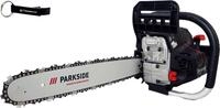 HEADNMORE&reg; Bundle - PARKSIDE PERFORMANCE&reg; Benzin Kettens&auml;ge PPBKS 56 + HEADNMORE&reg;