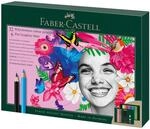 FABER-CASTELL 210053 - Zeichenset 40-teilig mit Polychromos Buntstifte und Bleistifte