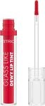 Catrice Glass Like Dewy Lip Tint, Lipgloss, Nr. 050, Rot, F&auml;rbeeffekt, gl&auml;nzend,