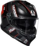 AGV K7 Kyber Helm, schwarz/rot, L (59/60)