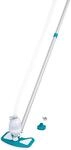 Bestway Poolpflege Basis-Set AquaClean mit pumpenbetriebenem Poolsauger & Kescher