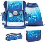 Belmil Classy Schulranzen Set 4 - teilig (403-13/AG/S) (Dolphins 2025)