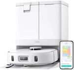 eufy X10 Pro Omni Saugroboter mit Wischfunktion & Absaugstation, All-in-One-Station,