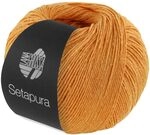 LANA GROSSA Setapura | Angenehm weiches, mattes Seidengarn | Handstrickgarn aus 100%