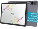 VALE Tablet V11E LTE - 11" INCELL-IPS Display - Octa-Core Prozessor - 4+4 GB RAM -
