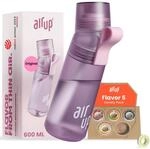 air up Trinkflasche (600 ml) f&uuml;r Schule, Sport, Gym | inkl. 5 zuckerfreien Duft-Pods