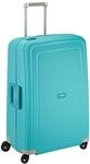 Samsonite S'Cure - Spinner L Koffer, L 75 cm, 102 L, Blau (Aqua Blue)