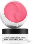 COSRX Pink Peptide Collagen Hydrogel Augenpads mit Koffein gegen Augenringe,