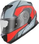 Acerbis Serel Graphic Klapphelm, grau/rot matt, XL (61)