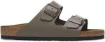 Birkenstock Unisex Erwachsene Sandale Arizona Naturleder normal Grau 41