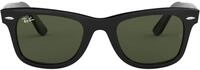 Ray-Ban Unisex-Erwachsene 901 50 Sonnenbrille, Schwarz (Black/Crystal Green)