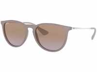 Ray-Ban Unisex Rb4171 Sonnenbrille, Braun (Gestell: Braun,silber, Gläserfarbe: