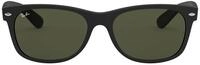 Ray-Ban Damen New Wayfarer Sonnenbrille, Black Rubber, 52 mm EU