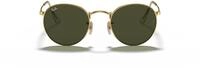 Ray-Ban Unisex Rb 3447 Sonnenbrille, Gold (Gestell: Gold Glas: Gr&uuml;n 001), Small