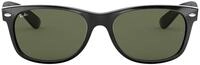 Ray-Ban Herren New Wayfarer Sonnenbrille, Schwarz (Black Frame/Green), 52 mm EU