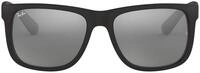 Ray-Ban unisex Justin Sonnenbrille, Rot(Rot/Blau), 51