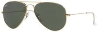 Ray Ban Unisex Sonnenbrille Aviator, Gr. Large (Herstellergr&ouml;&szlig;e: 55), Gold...