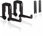 LECHUZA-Zubeh&ouml;r Balkonkastenhalter Wall schwarz, 4,5 x 31 x 20 cm, F&uuml;r Balkonkasten