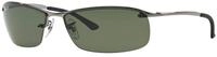 Ray-Ban MOD. 3183 Ray-Ban Sonnenbrille MOD. 3183 Wrap Sonnenbrille 63, Silber
