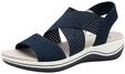 Jana Coshy Balance &ndash; Die Hallux-freundliche Sandale 8-28768-42 blau H-Weite