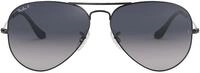 Ray-Ban Damen Aviator Sonnenbrille, Silber (004/78), 58 mm EU