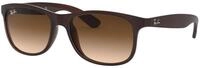 Rayban Andy Nylon Frame Brown Gradient Lens Unisex Sunglasses RB4202 607313...