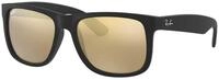 Ray Ban Unisex Sonnenbrille RB4165, Gr. Medium (Herstellergr&ouml;&szlig;e: 51), Schwarz