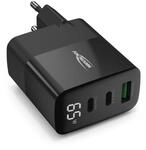 ANSMANN 3-Port USB Ladeger&auml;t mit bis zu 65 W/Power Delivery und Quick Charge 3.0