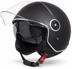 VINZ Tobia Jethelm mit Doppelvisier | Roller Helm mit Sonnenblende | In Gr. XS-XXL 