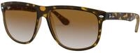 Ray-Ban Herren Rb4147 710/51 Sonnenbrille, Braun (Gestell: Havana, Gl&auml;ser: Hellbraun