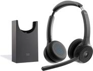Cisco Headset 722, Wireless-Dual-On-Ear-Bluetooth-Kopfh&ouml;rer, Webex Taste,