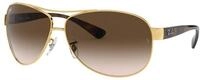 Ray-Ban RB3386 Sonnenbrille, RB3386 001/13 63 Gold Tortoise/Brown Gradient