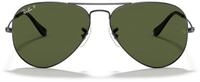 Ray Ban Unisex Sonnenbrille Aviator, Gr. Large (Herstellergr&ouml;&szlig;e: 58), Grau