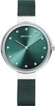 BERING Damen Uhr Quarz Movement - Classic Collection mit Edelstahl und Saphirglas