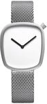 BERING Damen Uhr Quarz Movement - Pebble Collection mit Edelstahl und Saphirglas