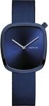BERING Damen Uhr Quarz Movement - Pebble Collection mit Edelstahl und Saphirglas