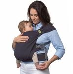 Boba Pre-Wrapped Baby Wrap Carrier with Buckle, Easy Adjust Soft Infant Baby Carrier