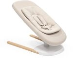 Stokke Yoga Babywippe & Schaukel, Light Sand - 2 Bewegungsrichtungen zur Beruhigung &