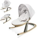 Kinderkraft ELSU Babywippe 2in1 ab Geburt, H&uuml;pfstuhl f&uuml;r Babys Neugeborene 0-9 kg,