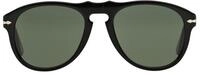 PERSOL Unisex-Erwachsene 0Po0649 95/31 56 Sonnenbrille, Schwarz (Black/Grey Green)