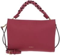 Coccinelle Leder Umh&auml;ngetasche Schultertasche Boheme Grana Double Crossbody Double