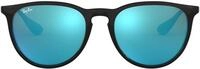Ray-Ban Sonnenbrille RB4171 Oval Sonnenbrille 54, Schwarz